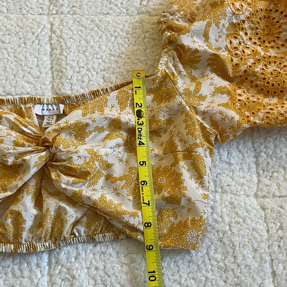 Topshop embroidered crop top - Picture 12 of 14